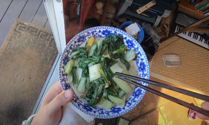 Smoky Stir Fried Greens
